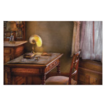 Writer - Desk of an Inventor Customized Stationery