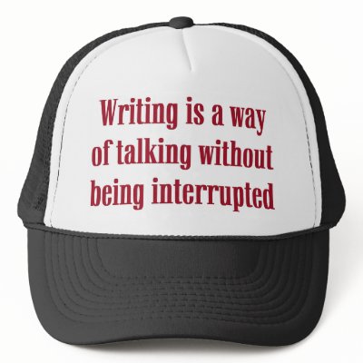 Writer Hat by occupationtshirts