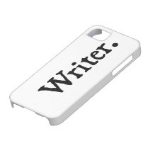 Writer. iPhone 5 Case