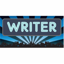 Writer Marquee photo sculptures by itsallhot Writer Marquee photo sculptures