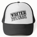 Writer: Not Crazy Just in Rewrites Mesh Hats
