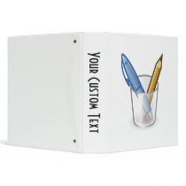 Writer Pen Pencil Cup Binder