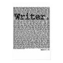 "Writer." poster posters