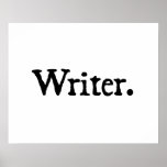 Writer. Print
