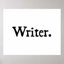 Writer. Print