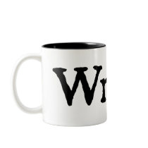 Writer Two-Tone Mug (black lettering)