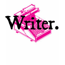 Writer. With Type Writing Machine t-shirts