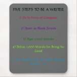 Writer's 5-Steps Mousepad
