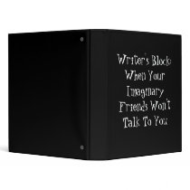 Writer's Block Vinyl Binders