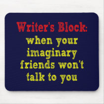 Writers Block: Mousepad