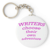 Writers Choose their own Adventure Keychains