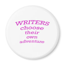 Writers Choose their own Adventure Magnets