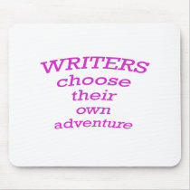 Writers Choose their own Adventure Mousepads