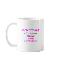 Writers Choose their own Adventure Mugs