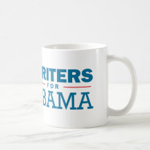 Writers for Obama Coffee Mugs