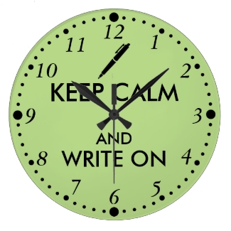 Writers Gifts Keep Calm and Write On Pen Custom