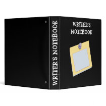 WRITER'S NOTEBOOK binder