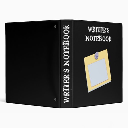 WRITER'S NOTEBOOK binder