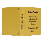 Writer's Notebook - Clarence Budington Kelland binders