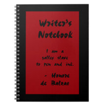 Writer's Notebook - Honore de Balzac