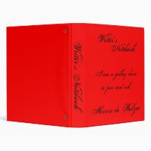 Writer's Notebook - Honore de Balzac Vinyl Binders