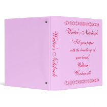 Writer's Notebook - William Wordsworth binders by JoieGirl Writer's Notebook - William Wordsworth binders