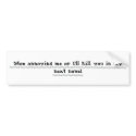 Writers Revenge bumper stickers by presslp Writers Revenge bumper stickers