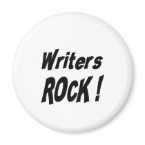 Writers Rock! Magnet