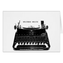 WRITERS WRITE cards