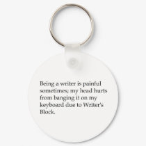 WritersBlock keychains by spunk_ransom0 WritersBlock keychains