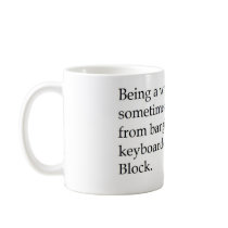 WritersBlock mugs