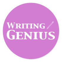 Writing Genius Gifts stickers by geniusgifts Writing Genius Gifts stickers
