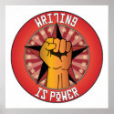 Writing Is Power posters