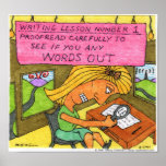Writing Lesson #1 Poster
