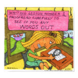 Writing Lesson #1 posters