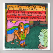 Writing Lesson #7 Posters