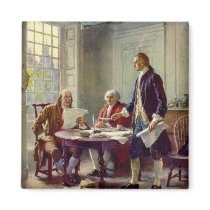 Writing of the Declaration of Independence Magnet