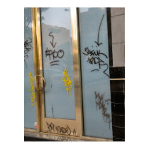 Writing on the Door posters