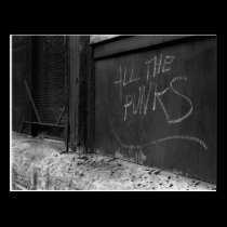 writing on the wall postcards