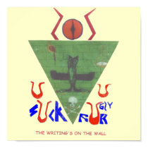 WRITING ON THE WALL posters by GRAILCREATIONS WRITING ON THE WALL posters