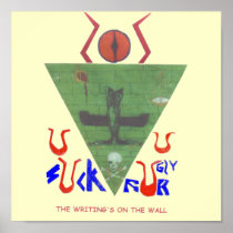 WRITING ON THE WALL PRINT
