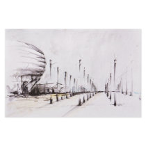Writing paper PAPER Landscape landscape nature Stationery Paper