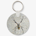 Writing Spider Keychain