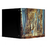 Writing table and statue of Louis XV Binder