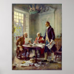 Writing the Declaration of Independence Ferris Print