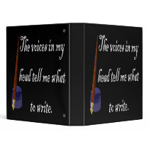 Writing Voices binders
