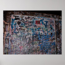 Writing's on the Wall Poster