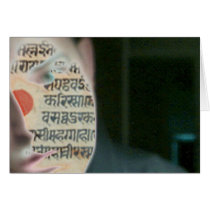 written all over my face? cards
