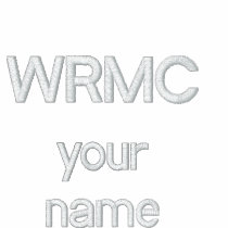 WRMC, your name embroidered shirts