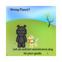 Wrong Planet? Autism Assistance Dogs t-shirts by dogstar_ad Wrong Planet? Autism Assistance Dogs t-shirts